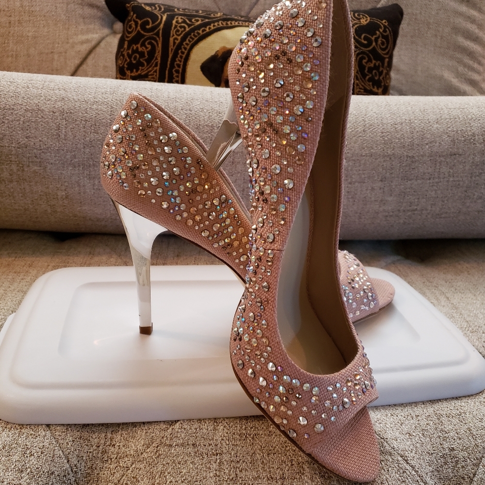 INC International Concepts Open Toe Pumps
